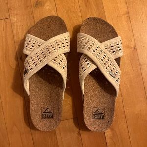 Reef Cushion Woven Bloom Sandals
